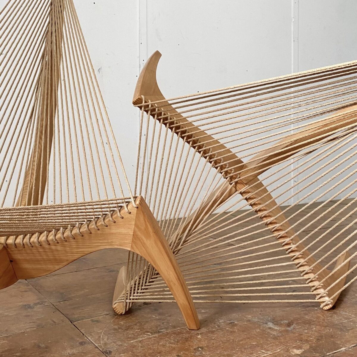 Deuxieme.shop harp Chair Jørgen Høvelskov made in denmark 60er Jahre designklassiker Sessel